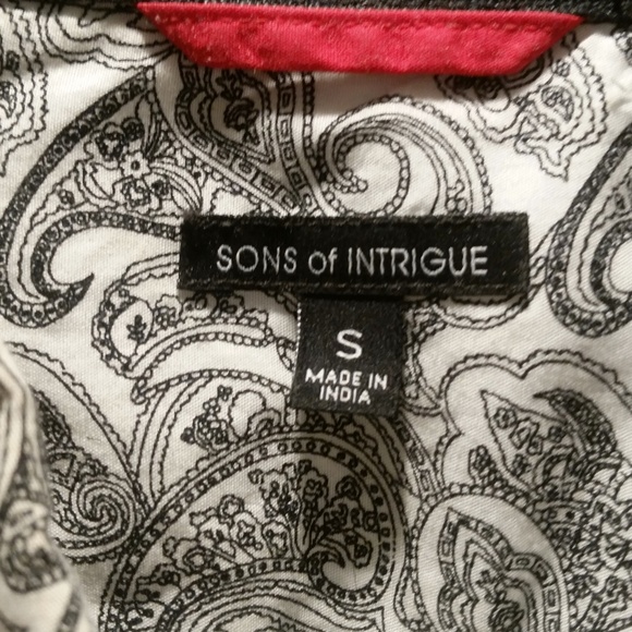 Sons of Intrigue Mens Button Down Shirt - Picture 2 of 4